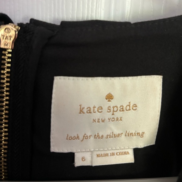 Kate Spade ruffle neck dress - Picture 2 of 5